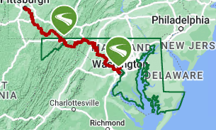 preview of great american rail-trail map